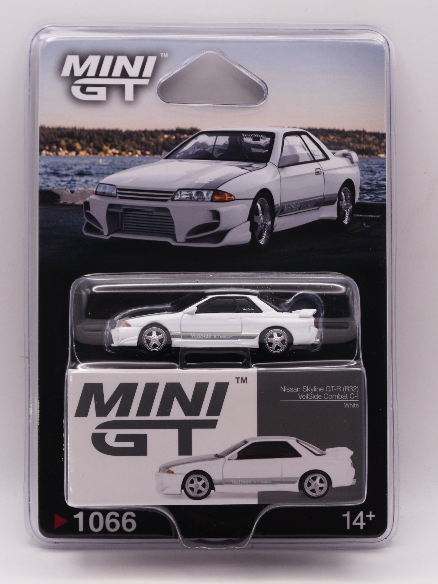 MiniGT #1066 Nissan Skyline R32 Veilside Combat Biały *BLISTER