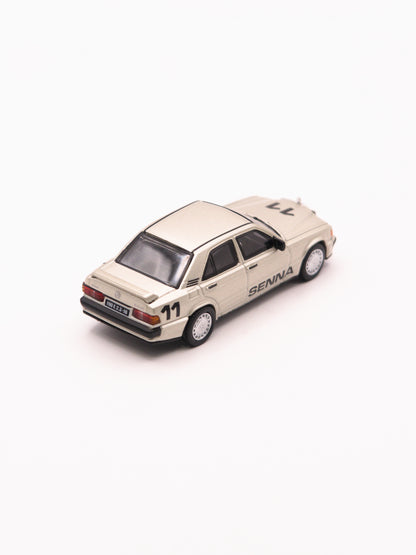 Mini GT #1076 Mercedes Benz 190E 2.3-16 #11 Ayron Senna z Figurką *BLISTER