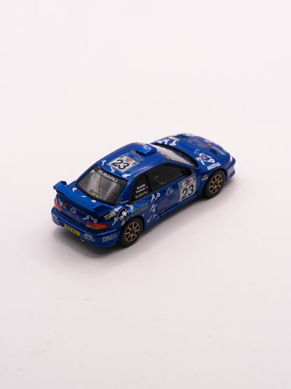 Mini GT #1078 Subaru Impreza WRC99 #23 2000 Acropolis Rally Niebieski *Blister