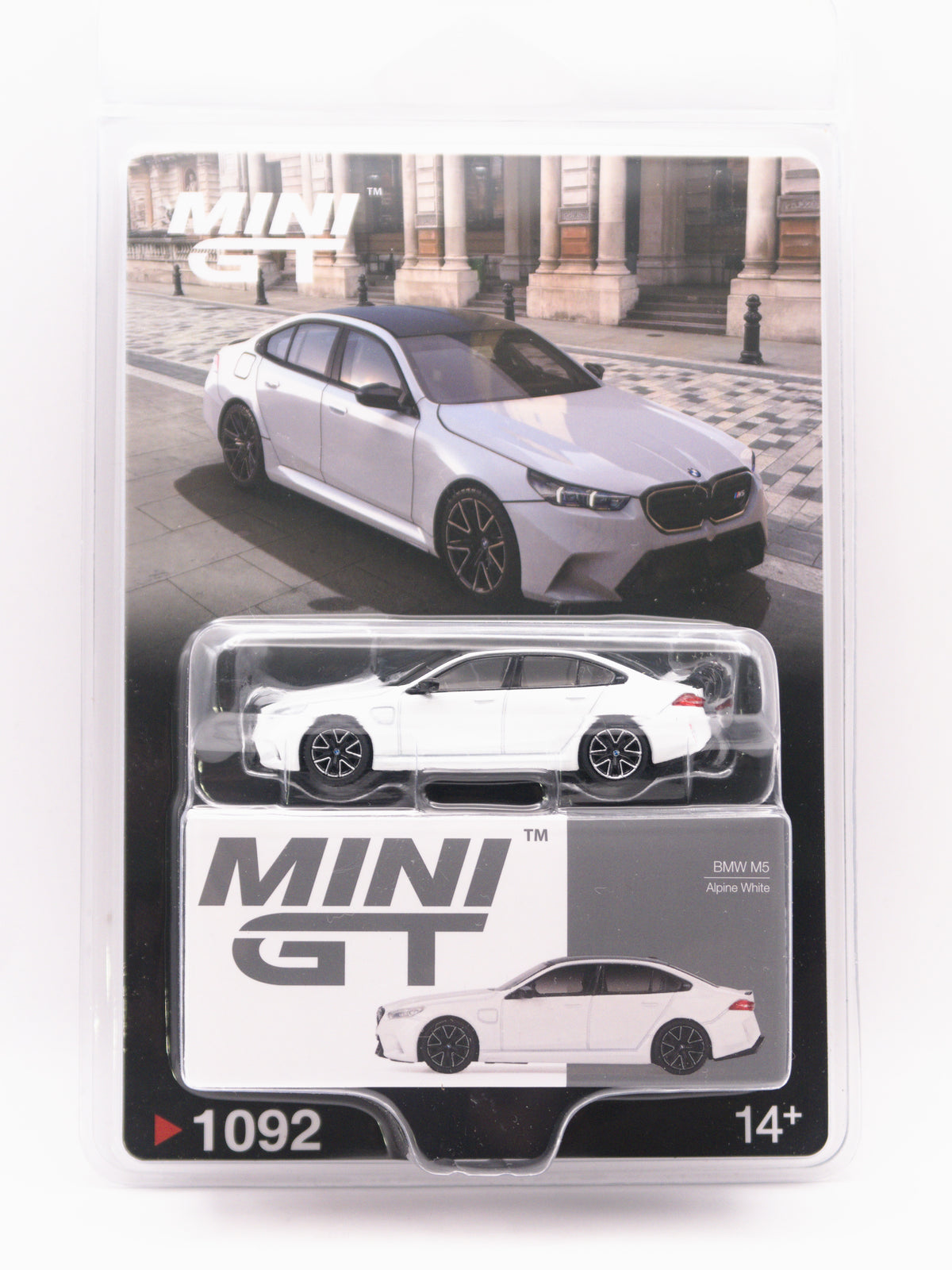 Mini GT #1092 BMW M5 Biały *BLISTER