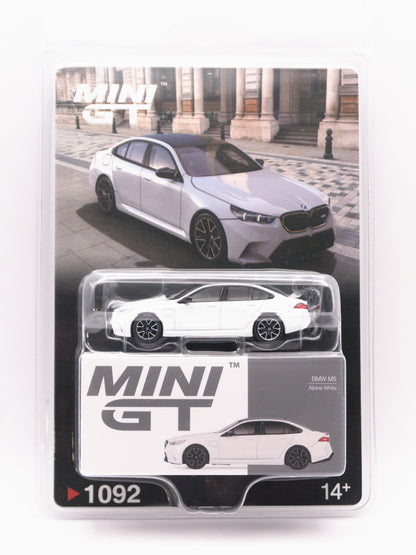 Mini GT #1092 BMW M5 Biały *BLISTER