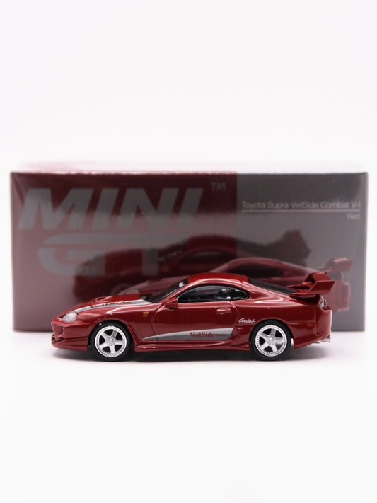 Mini GT #1094 Toyota Supra MK4 Veilside Combat Czerwony *PUDEŁKO