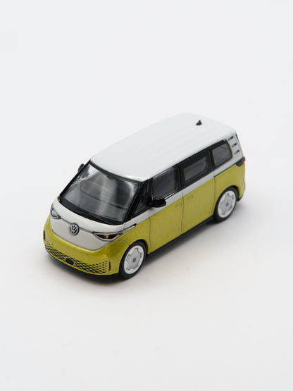 Mini GT #1110 Volkswagen ID. Buzz Żółto Biały