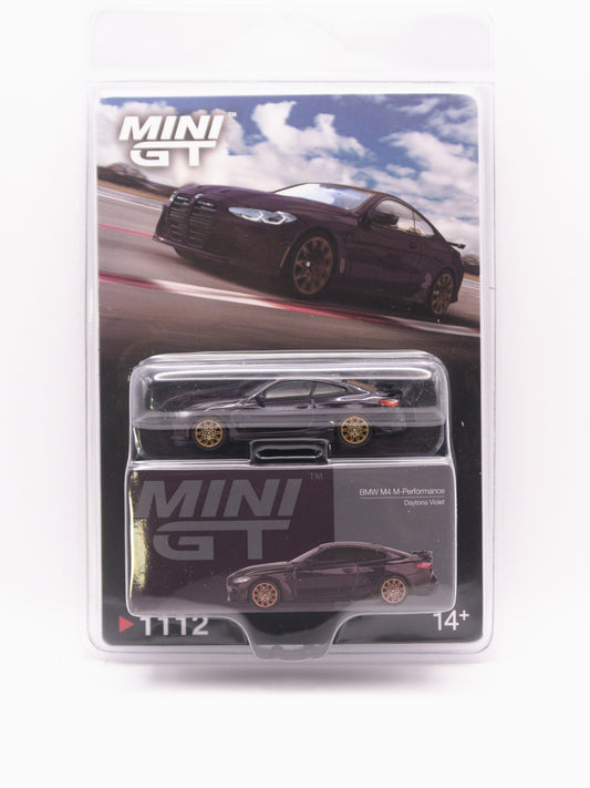 Mini GT #1112 BMW M4 Fioletowy *Blister