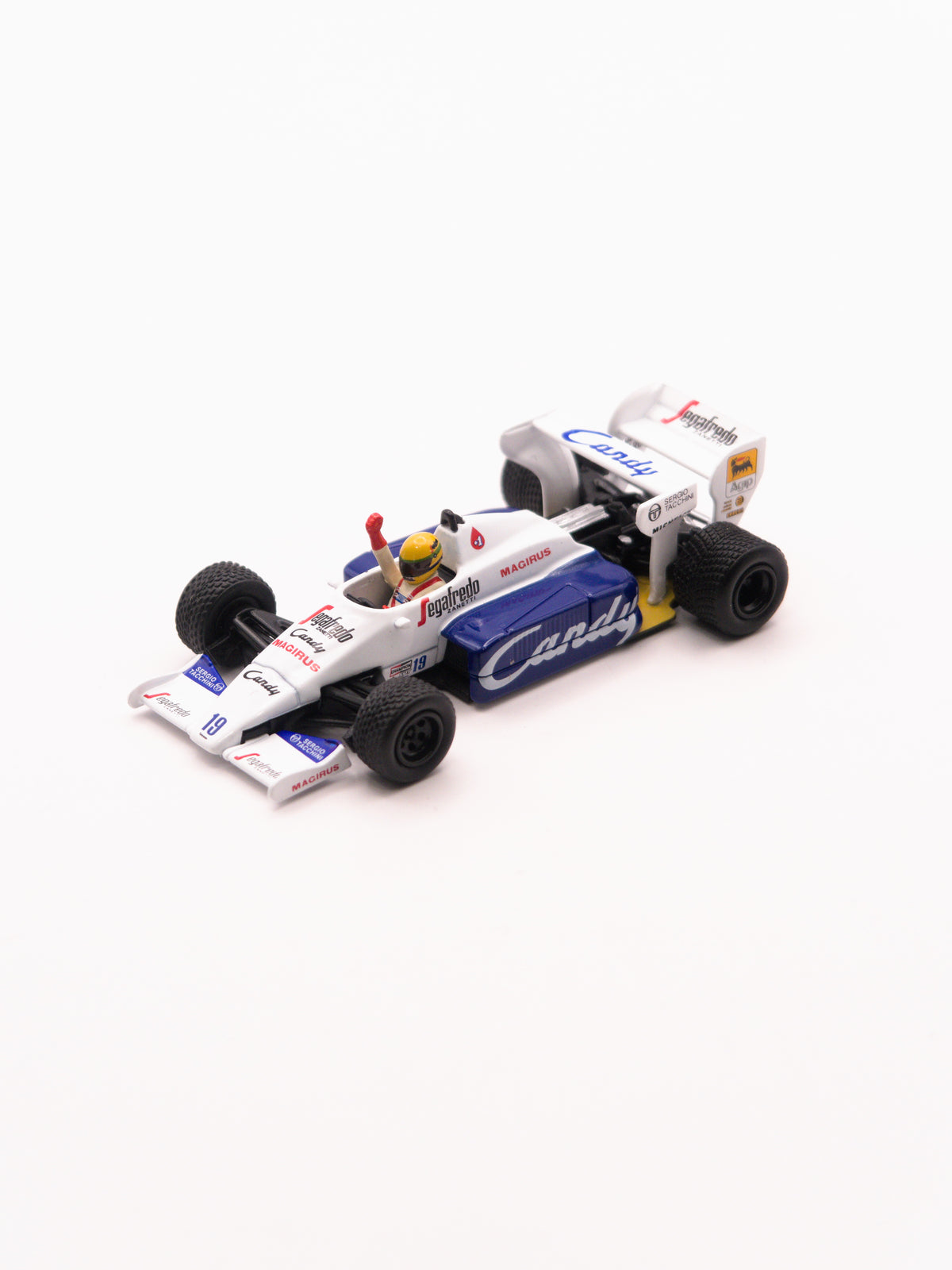 Mini GT #1118 Toleman TG184 #19 Ayrton Senna Monaco GP 2nd Place *Pudełko