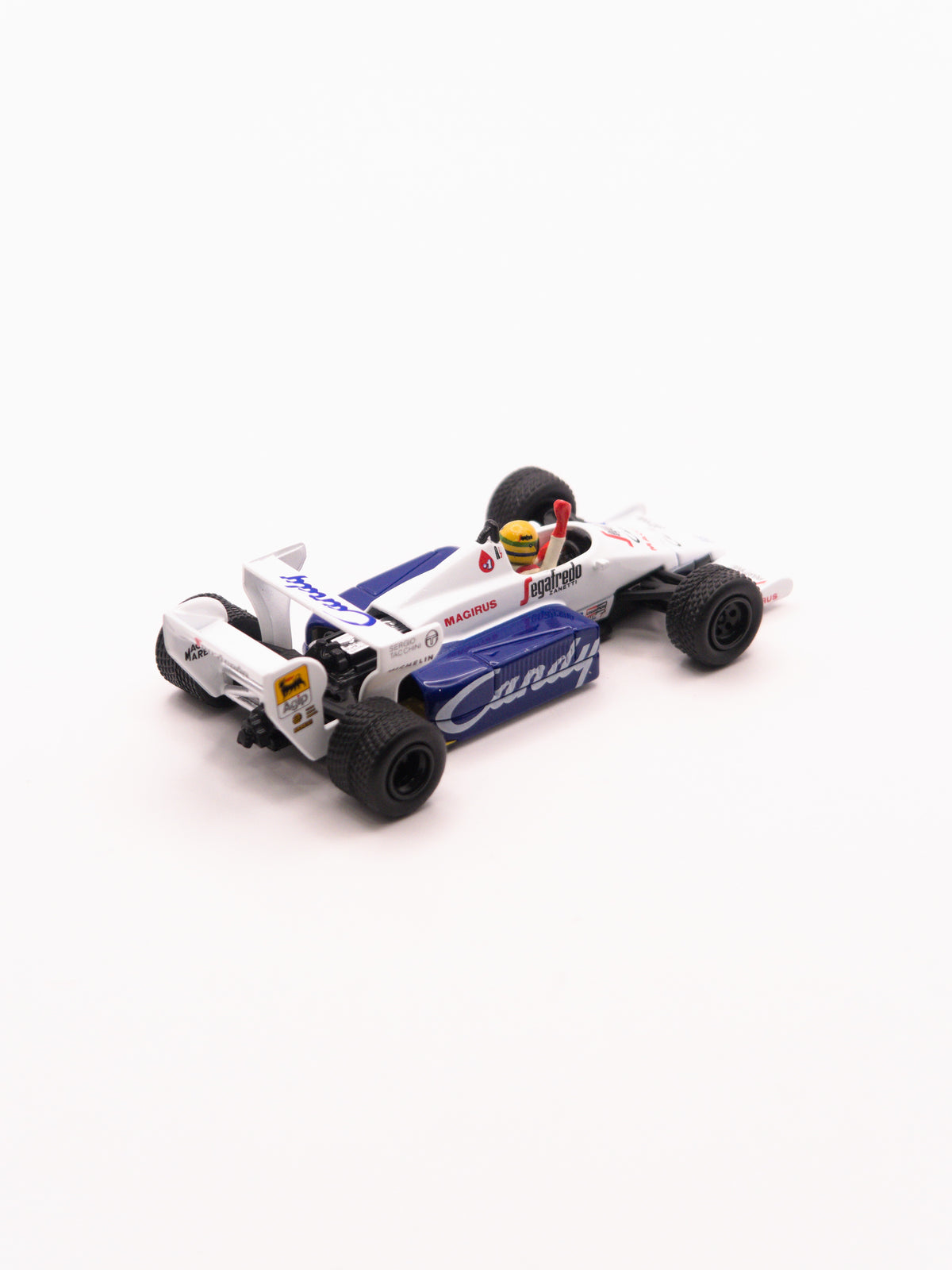 Mini GT #1118 Toleman TG184 #19 Ayrton Senna Monaco GP 2nd Place *Pudełko