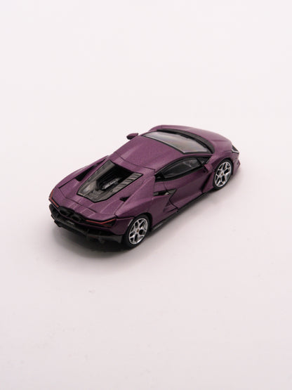 Mini GT #1121 Lamborghini Revuelto Viola 30th Matte Fioletowy *otwarty