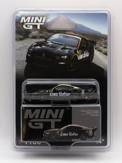 Mini GT #1130 Shelby GT500 Dragon Snake Concept Czarno Złoty *BLISTER