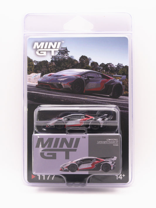 Mini GT #1177 Lamborghini Huracan GT Ronin 2025 Szary *Blister