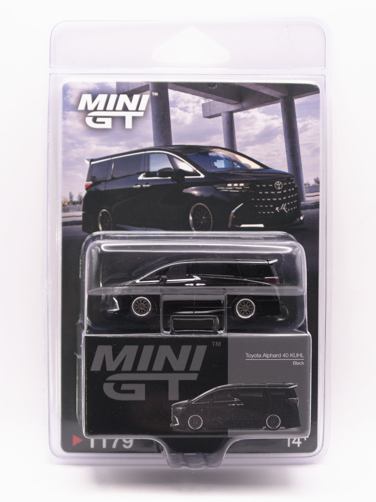 Mini GT #1179 Toyota Alphard 2025 KUHL Czarny *BLISTER