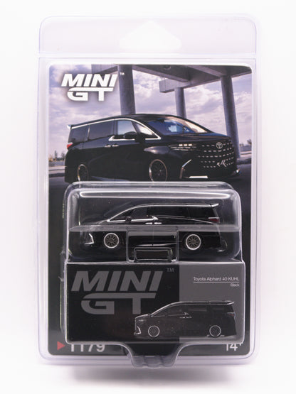 Mini GT #1179 Toyota Alphard 2025 KUHL Czarny *BLISTER