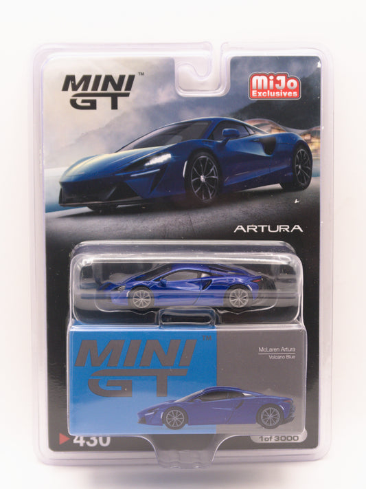 Mini GT #430 McLaren Artura Niebieski *BLISTER