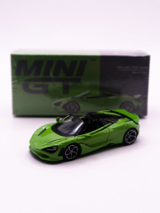 Mini GT #783 McLaren 750S Spider Mantis Green Zielony
