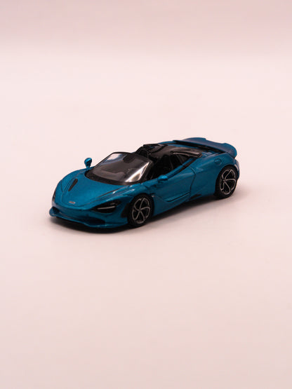 Mini GT #812 McLaren 750S Spider Niebieski