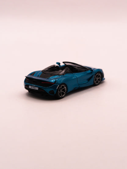Mini GT #812 McLaren 750S Spider Niebieski