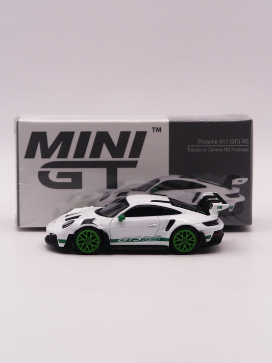 Mini GT #827 Porsche 911 GT3 RS Biały