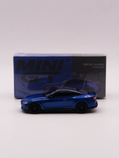 Mini GT #845 BMW M4 Competition Niebieski