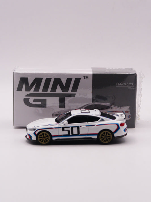 Mini GT #863 BMW M4 CSL 3.0 Biały