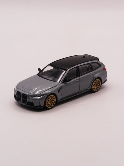 Mini GT #864 BMW M3 Touring Competition Szary