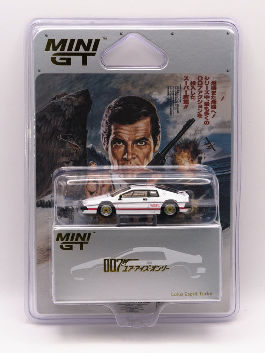 Mini GT #907 Lotus Esprit Turbo Biały - Japońska Karta!