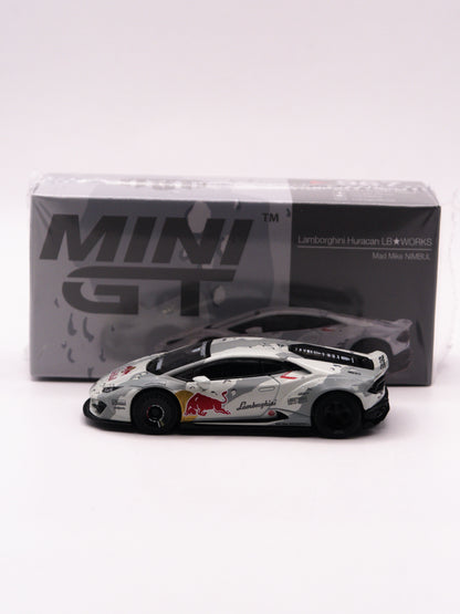 Mini GT #967 Lamborghini Huracan LB WORKS Mad Mike NIMBUL Szary *Otwarty