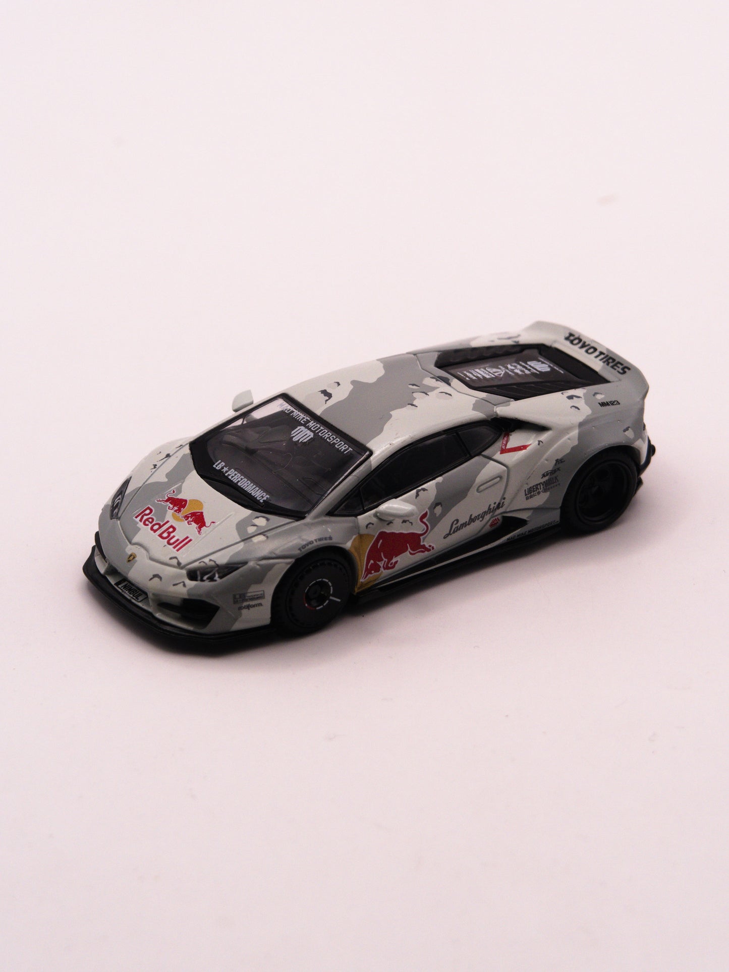 Mini GT #967 Lamborghini Huracan LB WORKS Mad Mike NIMBUL Szary *Otwarty
