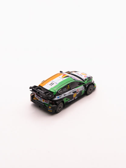 Mini GT #972 Hyundai i20 N Rally Croatia Zielono Pomarańczowy *BLISTER