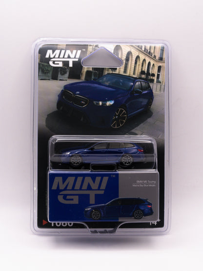 Mini GT #1080 BMW M5 Touring Niebieski *Blister