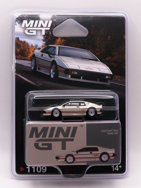 Mini GT #1109 Lotus Esprit Turbo Srebrny *BLISTER
