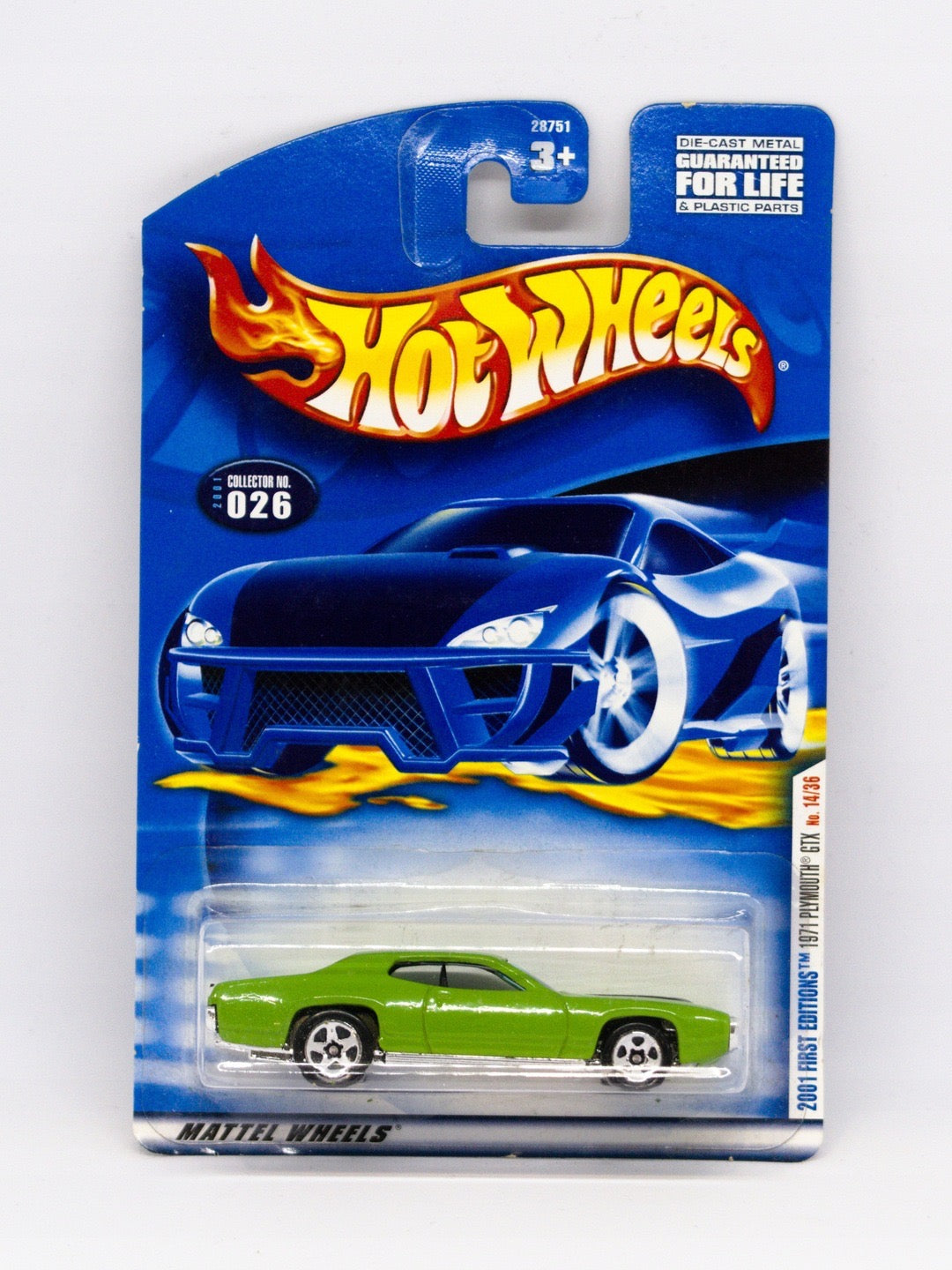 1971 Plymouth GTX Zielony