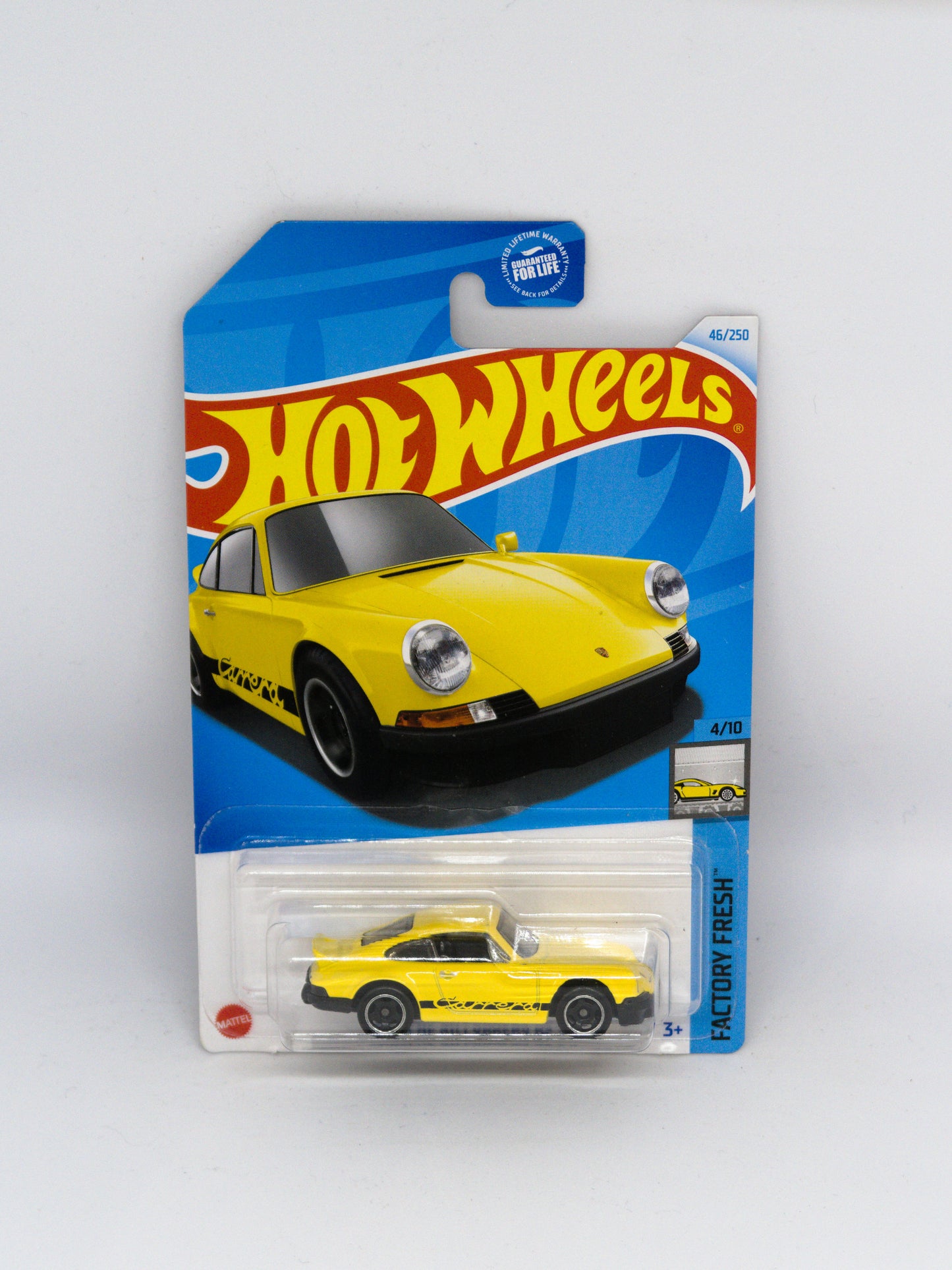 Porsche 911 Carrera RS 2.7 Żółty