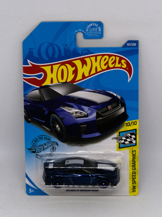Super Treasure Hunt Nissan GT-R R35 Niebieski