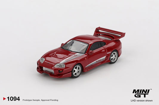 *PRESALE Mini GT #1094 Toyota Supra MK4 Veilside Combat Czerwony *BLISTER