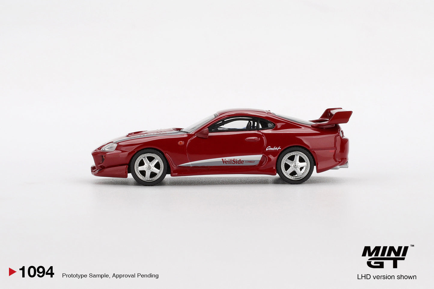 *PRESALE Mini GT #1094 Toyota Supra MK4 Veilside Combat Czerwony *PUDEŁKO